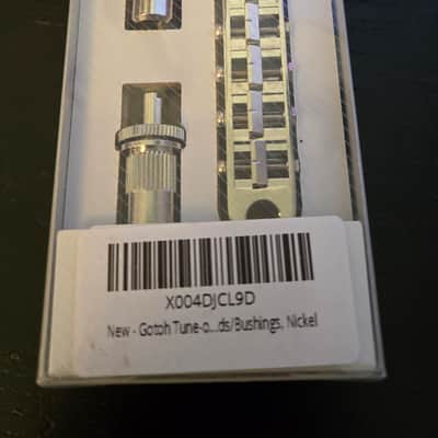Gotoh Tune-o-matic Bridge, Nickel, GE103B-T-N image 2