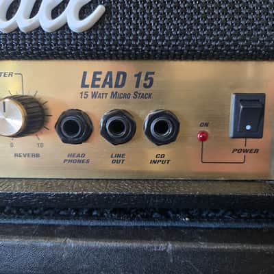 Marshall Lead 15 1999 - Black image 7