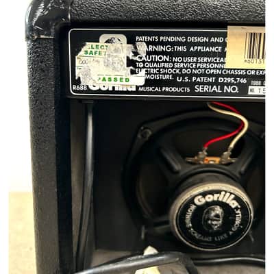 Gorilla GG20 Practice Amp - Guitar Amplifiers - Good image 9