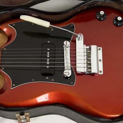 1968 Gibson SG Junior, Sparkling Burgundy image 3