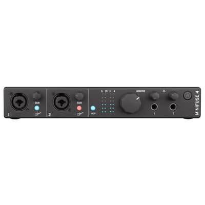 Arturia MiniFuse 4 USB Audio Interface, Black image 3
