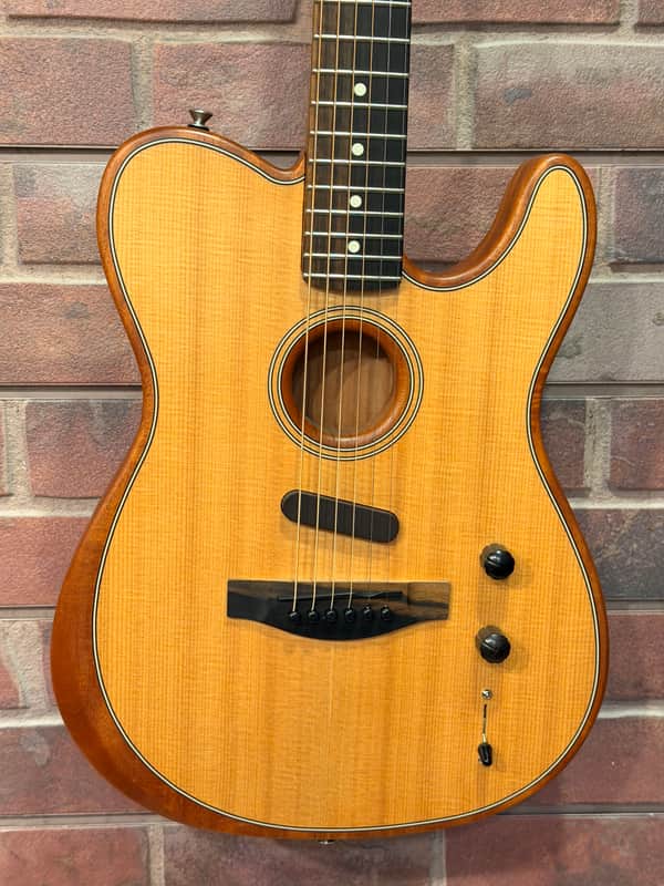 Fender American Acoustasonic Telecaster - Natural image 1