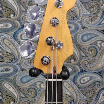 Fender American Ultra II Jazz Bass Texas Tea w/Molded Hard Case image 3