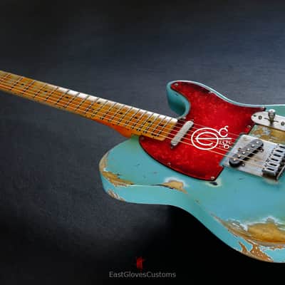 Fender Telecaster Daphne Blue Heavy Aged Heavy Relic image 5