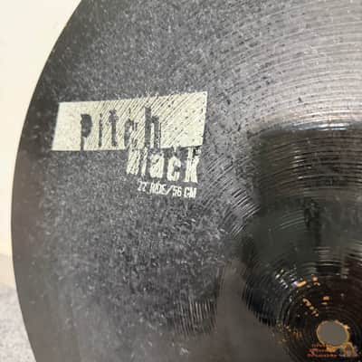 Zildjian Pitch Black 22” Ride Cymbal image 2