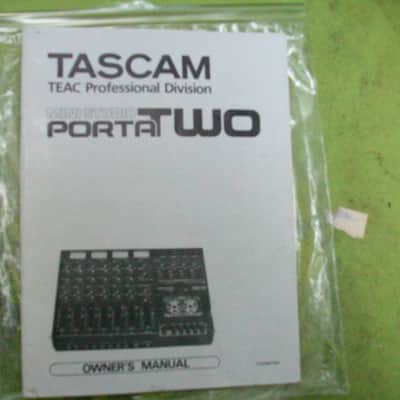 TASCAM PORTA TWO 1990s - BLACK image 8