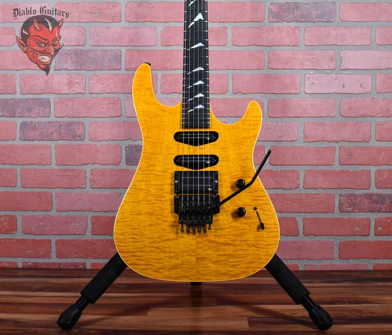 Hamer Chaparral Custom Flame Maple Top and Neck Natural 1987 w/OHSC image 1