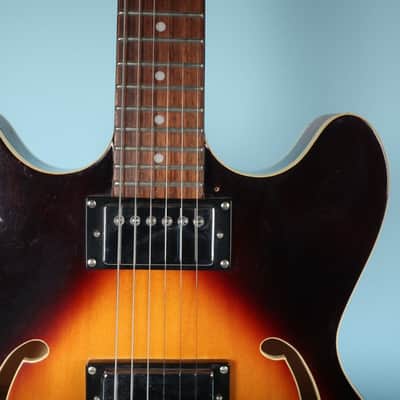 Johnson JS 500 (SN) Electric Semi Hollowbody F Holes Guitar image 4