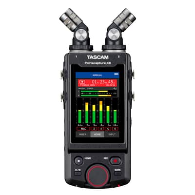 TASCAM DR-40X 4-Channel Portable Digital Recorder | Reverb
