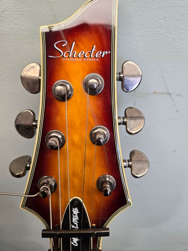 Schecter Omen Extreme-FR 2010 - Present - Vintage Sunburst image 1