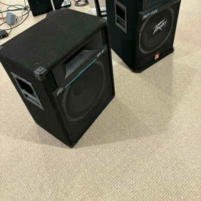 A Pair of Peavey SP 15M 90's - Black image 3
