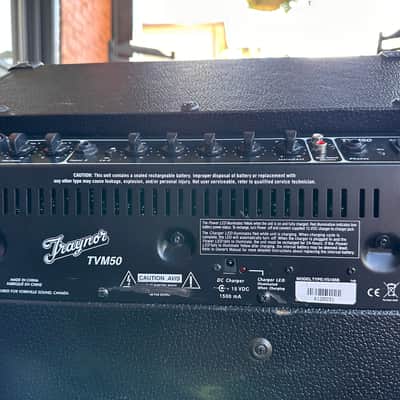 Traynor TVM50 Battery Powered 50-Watt 1x10" Combo Amp with Tweeter 2000s - Black image 4