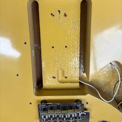 MJT MJT Mahogany Body TV Yellow image 7