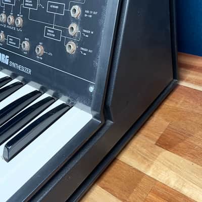 Korg MS-10 Fantastic Monophonic Semi-Modular Synthesizer w/ Very Rare Overlay image 7