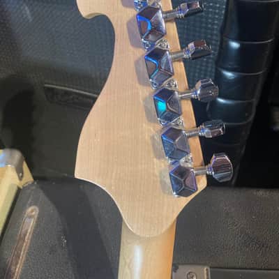 Lyon by Washburn By Washburn Strat Style Hendrix Inspired 2000s? - Handpainted Hippie Floral image 6