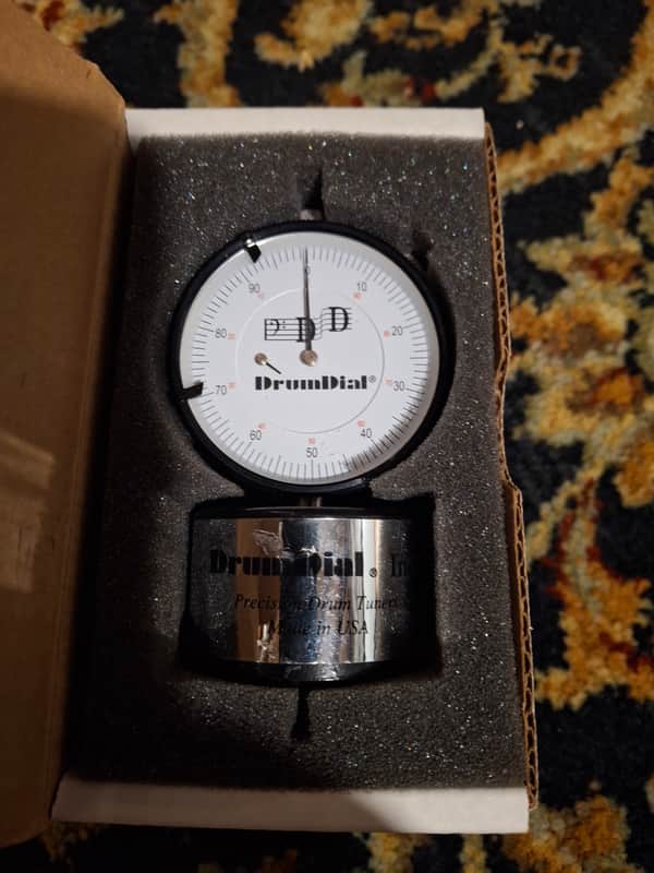 DrumDial Precision Drum Tuner- Black/Silver image 1