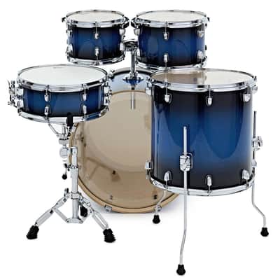 Premier Artist Series 22" 5PC Birch Drum Shell Pack Indigo Burst PAB22-5SP1INB image 2