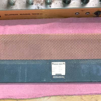 Marshall Super Bass - 100W Bass Amplifier 1970 image 12