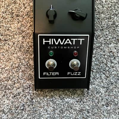 Hiwatt Custom Filter Fuzz 2021 - Present - Matte Black image 1