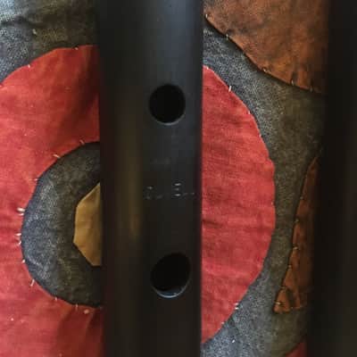 Patrick Olwell Bflat keyless Irish Flute Blackwood with Sterling Silver Rings 2023 image 6