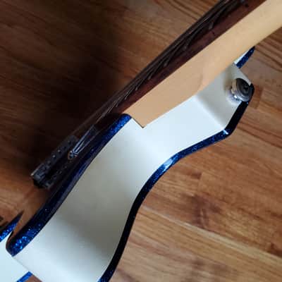 Danelectro Convertible Electric || 1990s - Blue Sparkle image 7