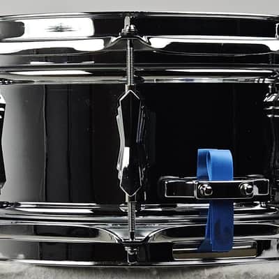 British Drum Company Bluebird 14x6" 10-Lug Chrome-Over-Brass Snare Drum image 4