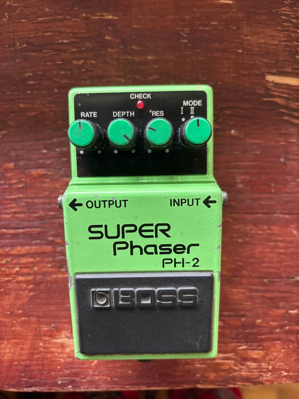 Boss PH-2 Super Phaser (Black Label) 1984 - 1988 - Green