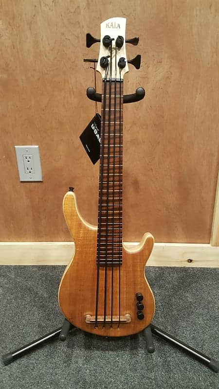Kala California U-bass Koa 4 string fretless PRICE DROP, reduced shipping! image 1