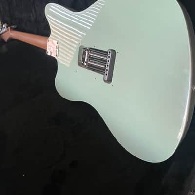 Fender Fender Parallel Universe II Stratocaster Jazzmaster 2020 - Transparent Seafoam Green image 5