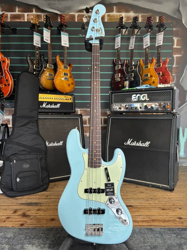 Fender Vintera III Early '60s Sonic Blue 2026 Jazz Bass image 1