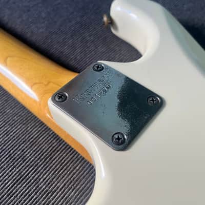 Kramer Globe Logo Neck Plate 1984 - Chrome image 9
