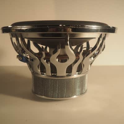 Rare Audiobahn 12" Sub AW1206T dual 4ohm 1100rms Flame Subwoofer image 3
