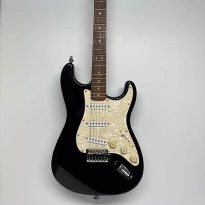 Squier Standard Stratocaster with Maple Fretboard 2001 - 2013 - Black Metallic image 1