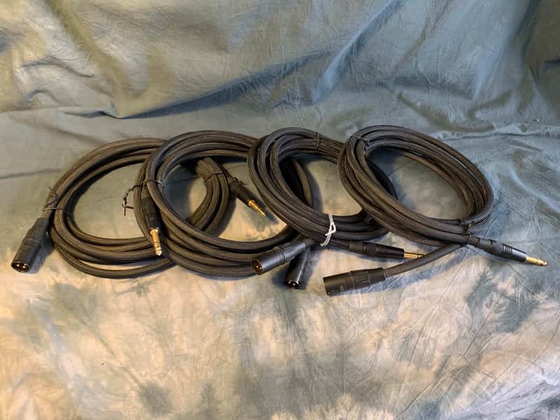 Monster Cable Monster SP1000 4 Cables de Monitor Activo Jack a XLR-3 de 4m 2010 image 1