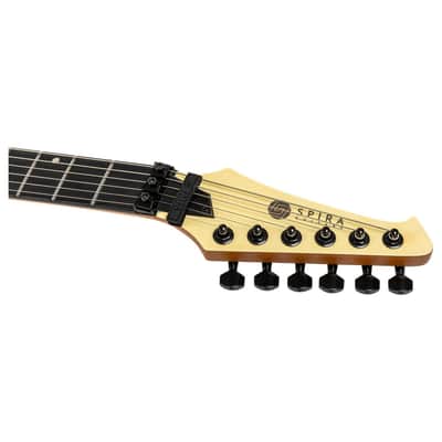 Spira V-420 AWH V-420 Series V-Style Roasted Poplar Body Canadian Roasted Maple Neck 6-String Electric Guitar image 5