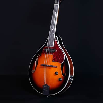 Ibanez M510E A-Style Acoustic/Electric Mandolin,  Brown Sunburst High Gloss image 6