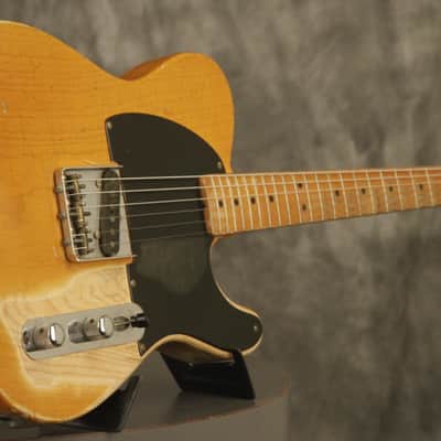 all original 1951 Fender ESQUIRE Blonde with orig. hardshell case image 10