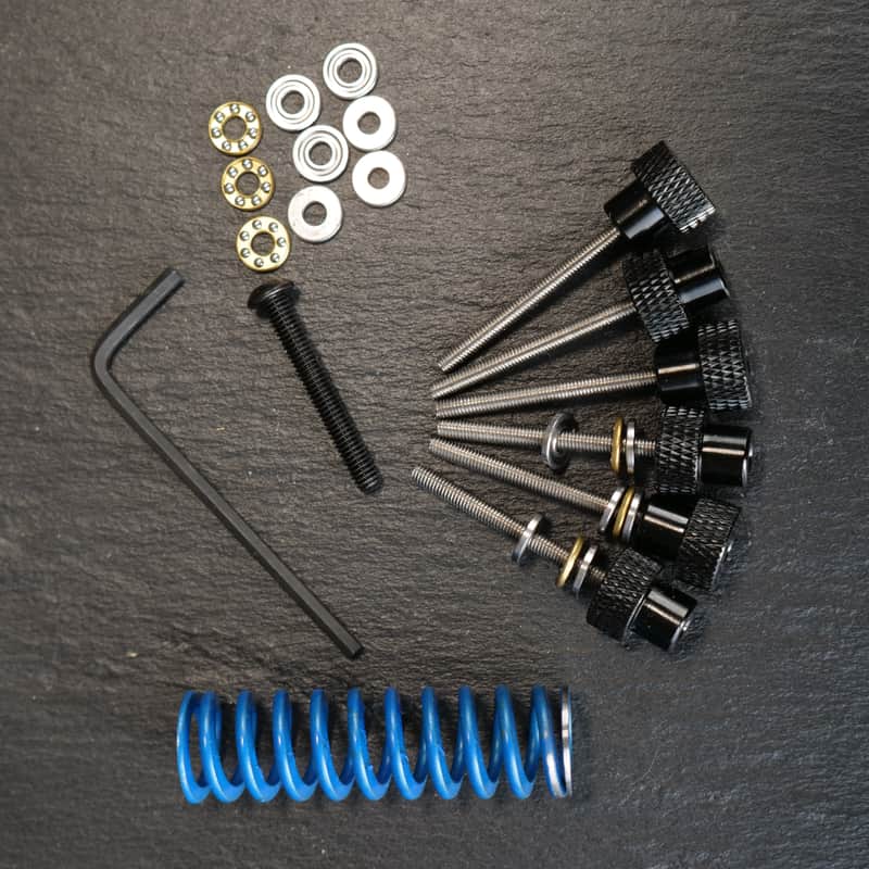 c*9様 STEINBERGER R-Trem チューニングノブ、ストリング・ア Steinberger Spirit R-Trem V1 Wide Tuning Knobs + Bearings + Spring