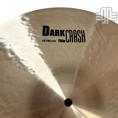 Zildjian 18" K Series Dark Medium Thin Crash Cymbal 1993 - Present - Traditional image 2