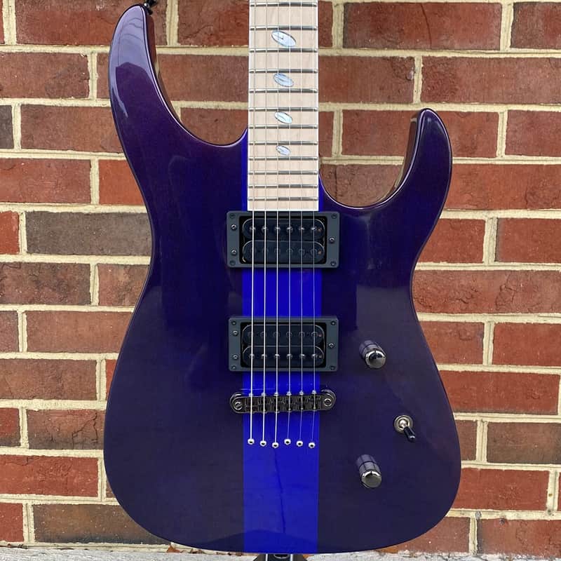 Caparison Dellinger II FX Prominence MF, Trans Spectrum Blue, Caparison Gig Bag image 1