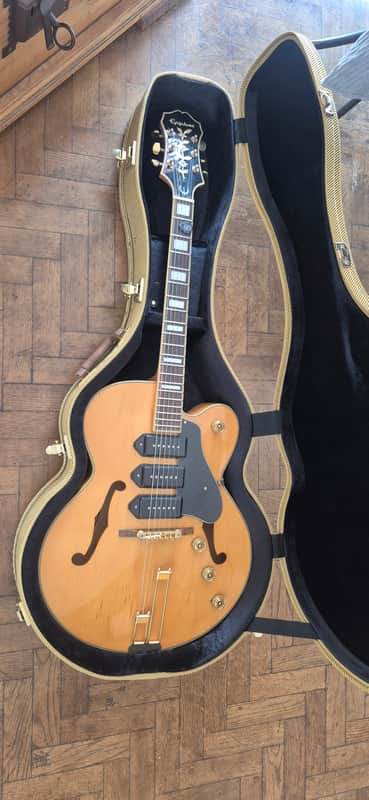 Epiphone Zephyr Blues Deluxe 1999 - 2008 - Natural image 1