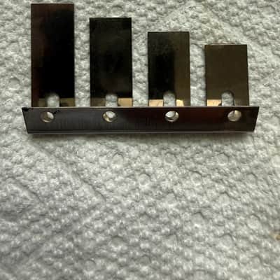Fender Mustang Bass String Mute 60s 70s 1960s - Chrome image 1