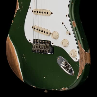Fender Custom Shop Empire 59 Transition Stratocaster Heavy Relic - Cadillac Green #19190 image 7