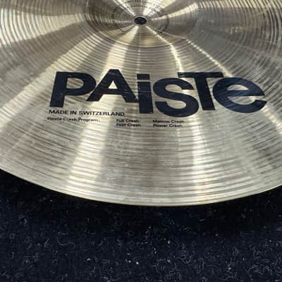 Paiste 16" Signature Full Crash Cymbal 1989 - Present - Traditional image 8