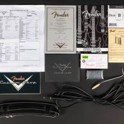 2012 Fender Custom Shop '69 Reissue Stratocaster Relic MN - Olympic White | USA Limited Edition 1 / 30 Reverse Headstock Abigail Ybarra Handwound Pickups Jimi Hendrix Style | CoA OHSC image 18