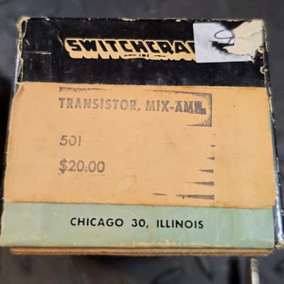 Switchcraft Mix Amp Transistor Grid Model 501 & Model 326 Splitter AB+Y image 15