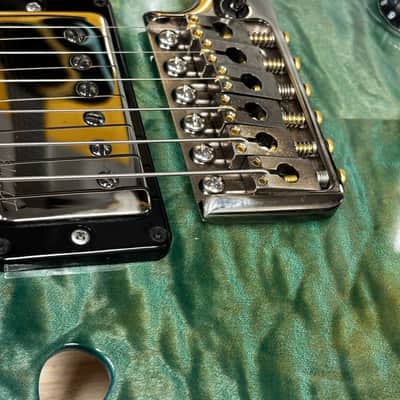 Paul Reed Smith Special Semi Hollow Wood Library - Makena Blue - 24 0388174 - PLEK'd image 13