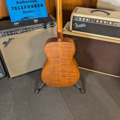 Epiphone Hound Dog Deluxe Acoustic/Electric Round Neck Resonator Guitar - Vintage Brown (2011) image 2