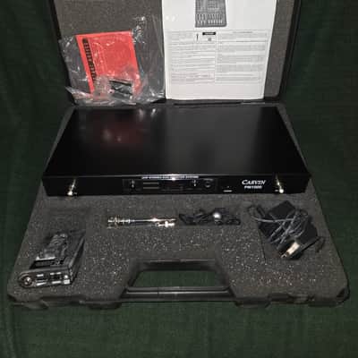 Carvin PM1000 Stereo Ear Monitor System-PM 1001 Receiver-Shure Ears image 1