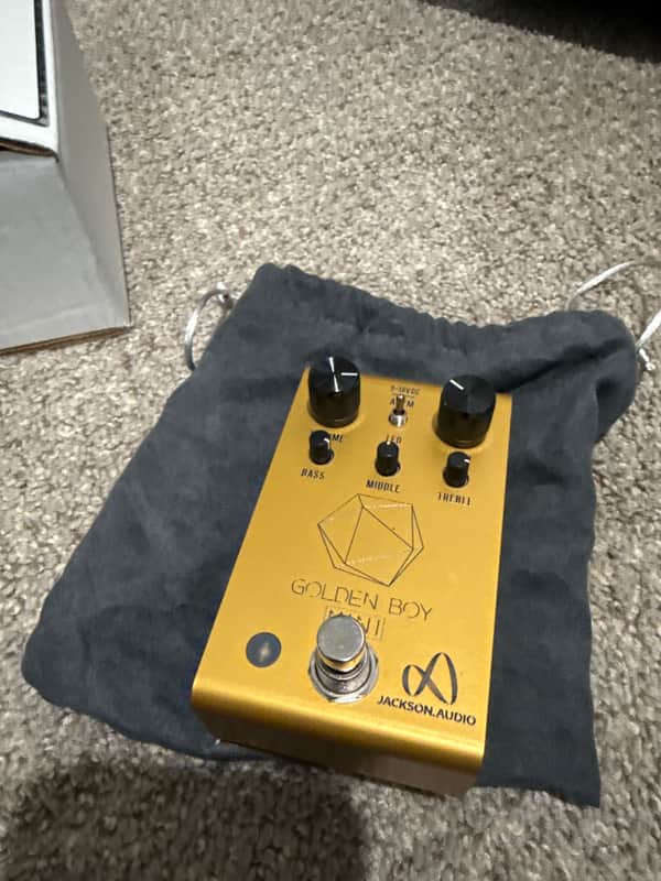 Jackson Audio  Golden Boy Joey Landreth Signature Overdrive 2020 - Present - Gold image 1